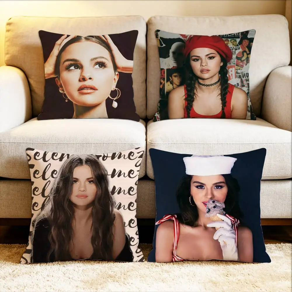 S-Selena Gomez Singer Various Sizes Square Pillow Case For Car Home Bedchamber Decor
S-Selena Gomez Singer Various Sizes Square Pillow Case For Car Home Bedchamber Decor