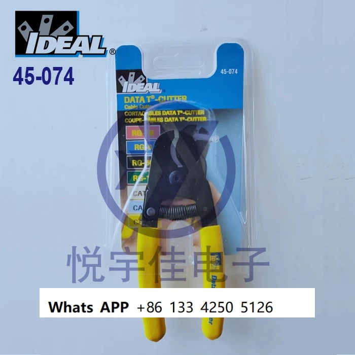 IDEAL 45-074 Американские идеальные кусачки Т-образные кусачки для проводов, многожильный коммуникационный кабель, коаксиальный кабель
IDEAL 45-074 Американские идеальные кусачки Т-образные кусачки для проводов, многожильный коммуникационный кабель, коаксиальный кабель