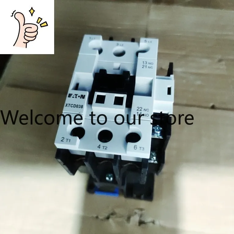 Контактор EATON XTCD038 XTCD38-11 24VAC
Контактор EATON XTCD038 XTCD38-11 24VAC