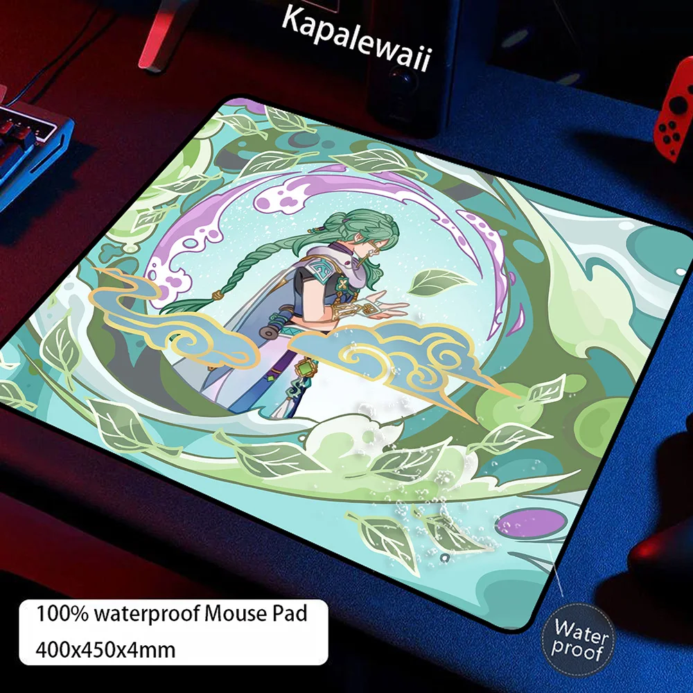 Genshin Impact 100% Waterproof Keyboards Computer Peripherals Office Mouse Pad 400x450mm Gamer Desk Mechanical Keyboard Mousepad
Genshin Impact 100% Waterproof Keyboards Computer Peripherals Office Mouse Pad 400x450mm Gamer Desk Mechanical Keyboard Mousepad