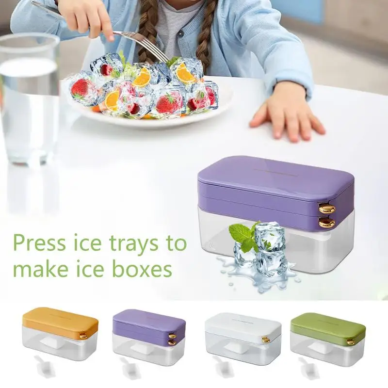 32 Compartment Push Ice Compartment Ice Box Easy Release Food Grade Frozen Ice Cube Model With Lid Storage Ice Maker
32 Compartment Push Ice Compartment Ice Box Easy Release Food Grade Frozen Ice Cube Model With Lid Storage Ice Maker
