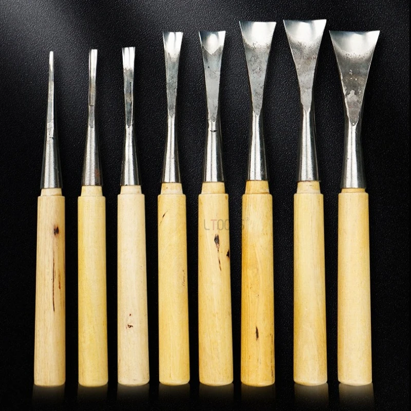 Деревообработка 3-35 мм полукруглое долото для резьбы ручная ковка пустая глубина круглый нож из высокоуглеродистой стали нож для резьбы по корню инструменты 
Деревообработка 3-35 мм полукруглое долото для резьбы ручная ковка пустая глубина круглый нож из высокоуглеродистой стали нож для резьбы по корню инструменты