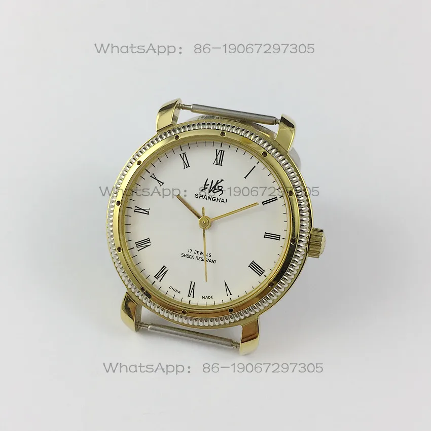 Shanghai Watch Factory Shanghai brand 8120 tooth edge yellow shell white surface manual mechanical watch diameter 36mm
Shanghai Watch Factory Shanghai brand 8120 tooth edge yellow shell white surface manual mechanical watch diameter 36mm