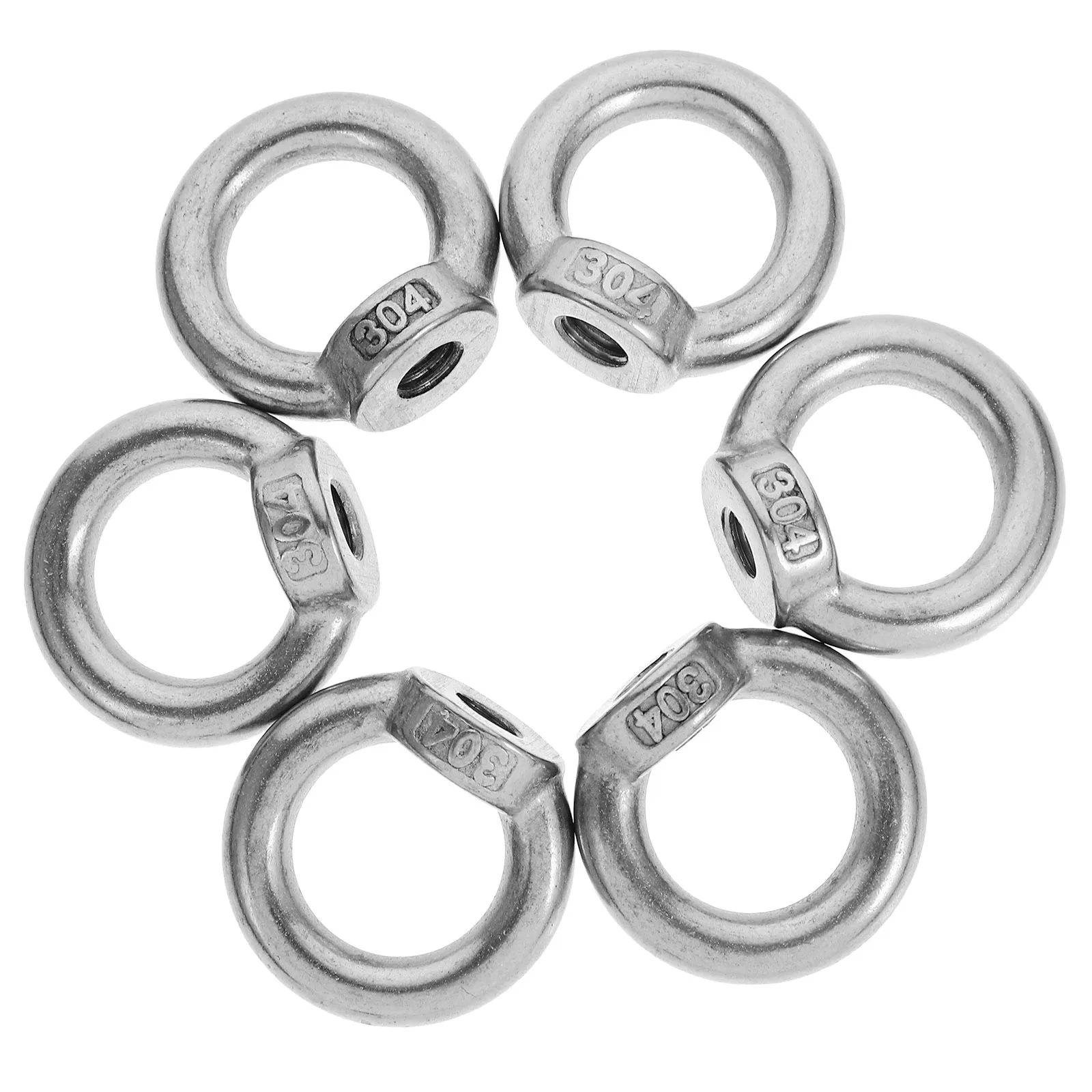 6PCS Stainless Steel Eye Nut Ring Bolt Tie Down Heavy Duty Rooftop Rack Kayak Accessories Weldable Hardware
6PCS Stainless Steel Eye Nut Ring Bolt Tie Down Heavy Duty Rooftop Rack Kayak Accessories Weldable Hardware
