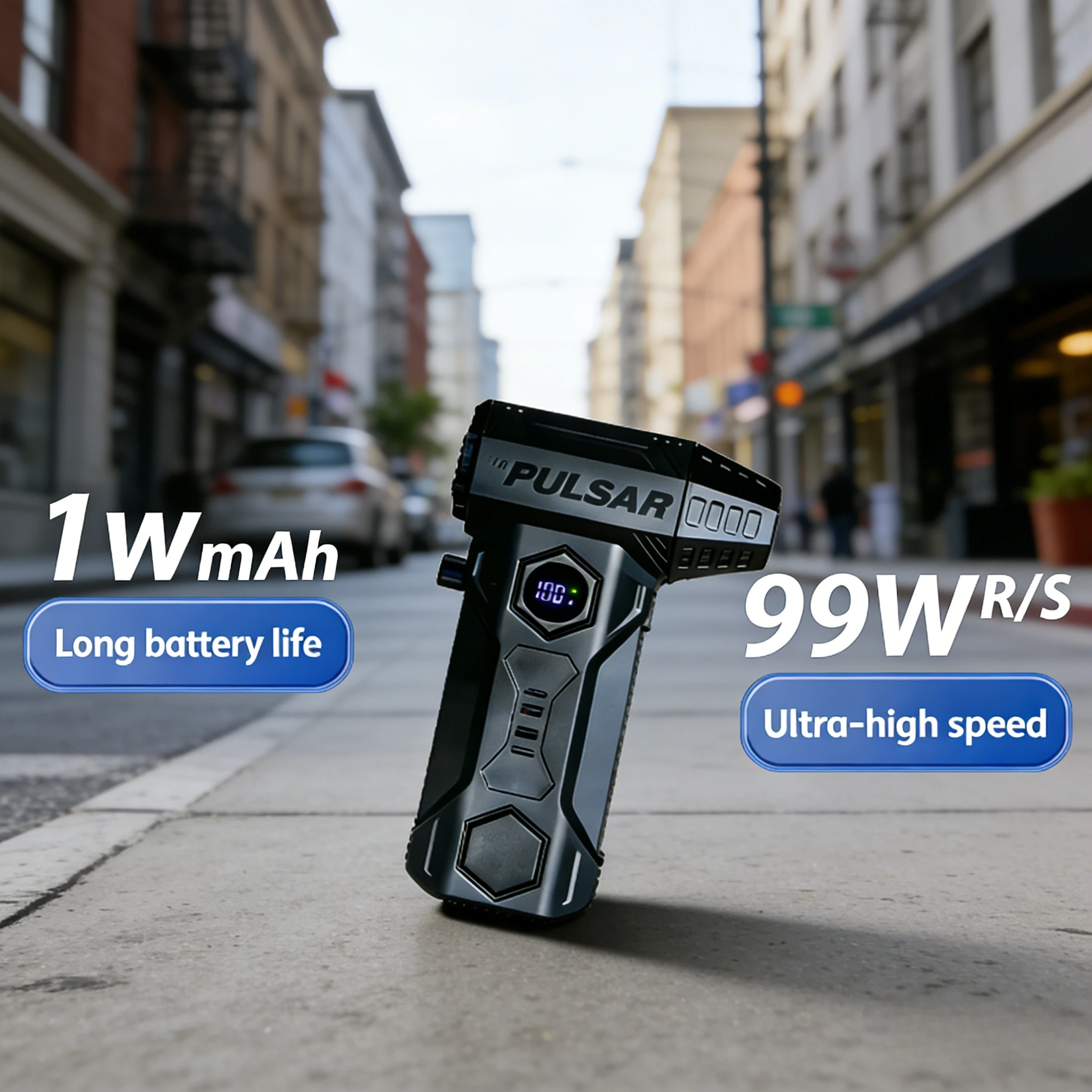 X11Pro MAX Handheld Super Wind Cleaner 990000RPM Brushless Turbo Blower 75m/s 10000mAh for Dust Removal
X11Pro MAX Handheld Super Wind Cleaner 990000RPM Brushless Turbo Blower 75m/s 10000mAh for Dust Removal