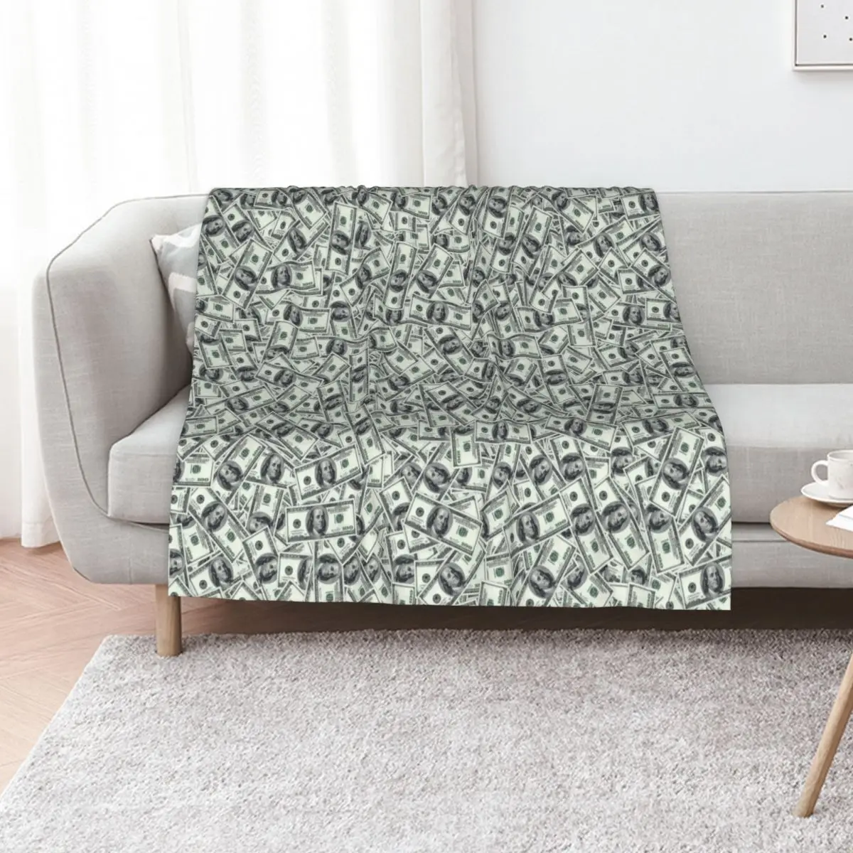 Giant money background 100 dollar bills Throw Blanket Lightweight Warm Blanket for Travel Camping
Giant money background 100 dollar bills Throw Blanket Lightweight Warm Blanket for Travel Camping