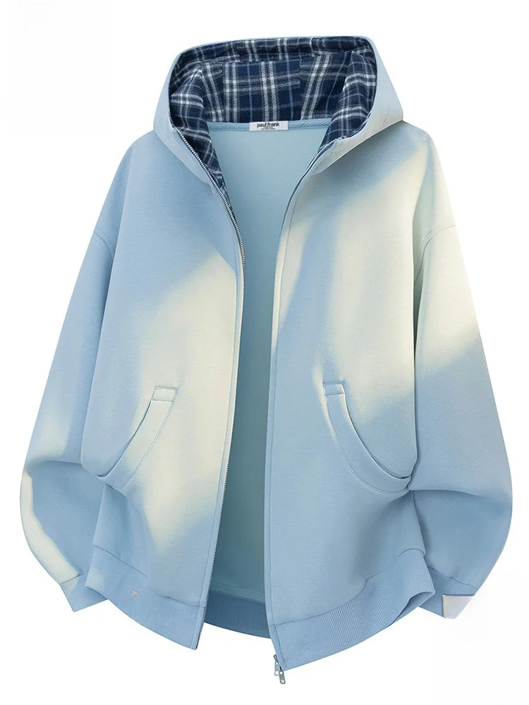 PaulFrank Large Mouth Monkey 2025 New Plaid Color Blo Hoodie Men's Casual Outerwear Autumn Trendy Brand Comfortable Polyest...
PaulFrank Large Mouth Monkey 2025 New Plaid Color Blo Hoodie Men's Casual Outerwear Autumn Trendy Brand Comfortable Polyest...