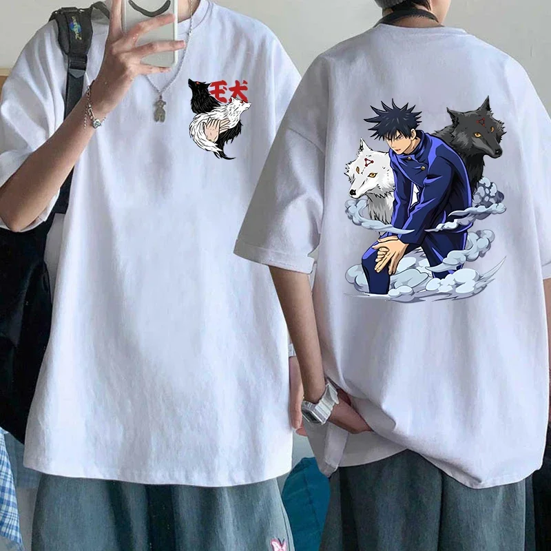 New Anime Fushiguro Megumi Print T-Shirt Men Women Fashion Harajuku Short Sleeve Casual Summer Tops Tees
New Anime Fushiguro Megumi Print T-Shirt Men Women Fashion Harajuku Short Sleeve Casual Summer Tops Tees