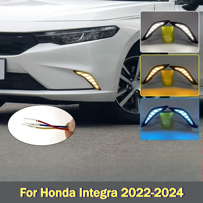 For Honda Integra 2022-2024 Car Led Daytime Running Light Front Fog Lamp Modification Upgrade Streamer Steering 12V Daylights
For Honda Integra 2022-2024 Car Led Daytime Running Light Front Fog Lamp Modification Upgrade Streamer Steering 12V Daylights