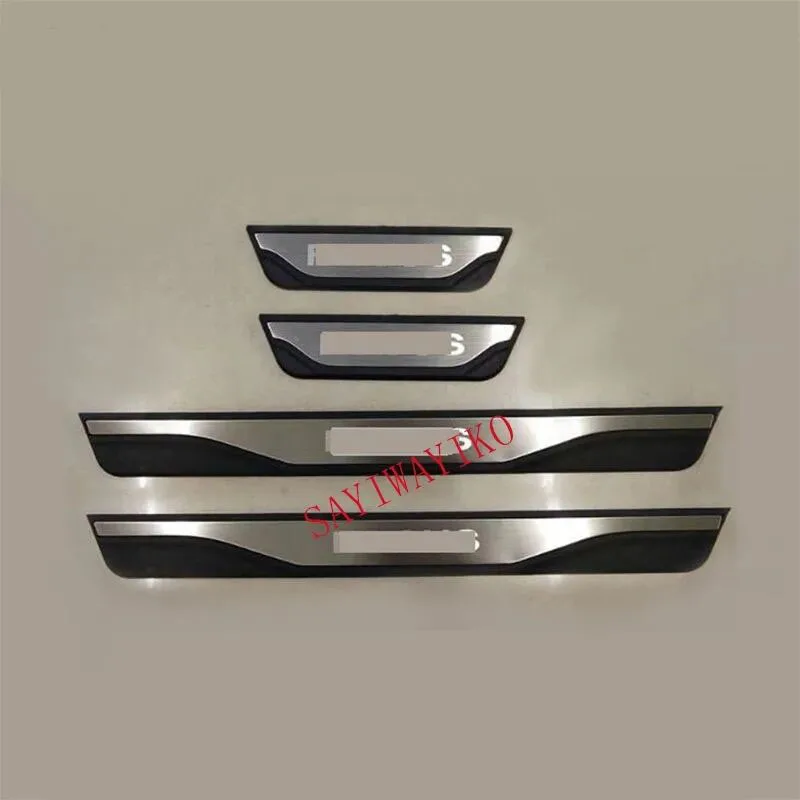 CARSTYLING 4PCS High-quality Stainless Steel Welcome Pedal Car Scuff Plate Pedal Trim Threshold Door Sill FIT For Ford Focus 2 3
CARSTYLING 4PCS High-quality Stainless Steel Welcome Pedal Car Scuff Plate Pedal Trim Threshold Door Sill FIT For Ford Focus 2 3
