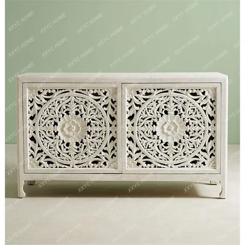 Accessible luxury solid wood entrance cabinet palace living room sideboard retro furniture
Accessible luxury solid wood entrance cabinet palace living room sideboard retro furniture