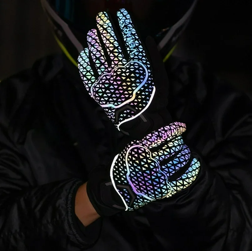 Motorcycle Winter Riding Cycling Gloves Men Women Windproof Warm Night Colorful Reflective Two-finger Touch Screen Touchscreen
Motorcycle Winter Riding Cycling Gloves Men Women Windproof Warm Night Colorful Reflective Two-finger Touch Screen Touchscreen