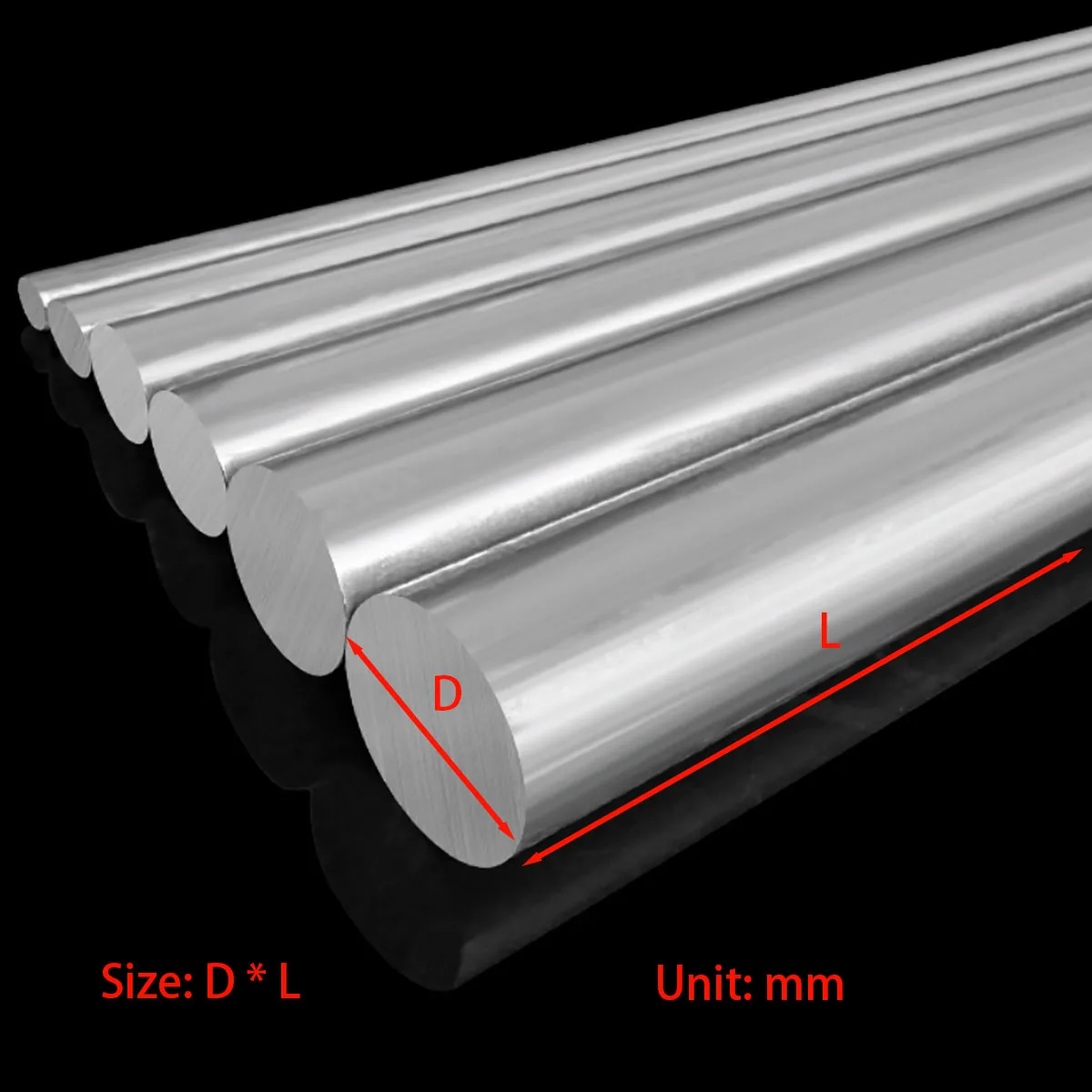 Aluminum Alloy Solid Rod with A Diameter of 2.5/3/3.5/4/4.5/5/5.5-95mm
Aluminum Alloy Solid Rod with A Diameter of 2.5/3/3.5/4/4.5/5/5.5-95mm
