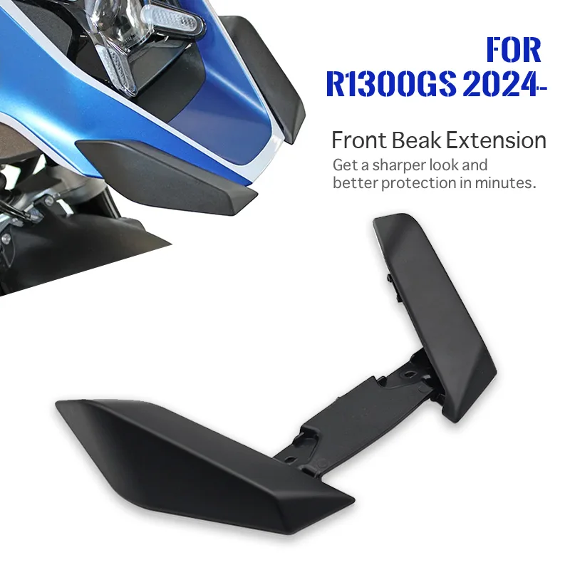 For R1300GS R 1300 GS 2024 2025 Motorcycle Modification Front Beak Extension Fender Fairing Wheel Extender Headlight Protection