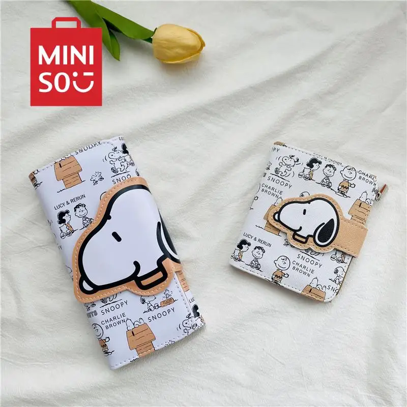Animated Movies Snoopy Wallet Kawaii Anime Miniso Student Children's Girl Bag Pu Zipper Coin Wallet Gift Toys for Girls
Animated Movies Snoopy Wallet Kawaii Anime Miniso Student Children's Girl Bag Pu Zipper Coin Wallet Gift Toys for Girls