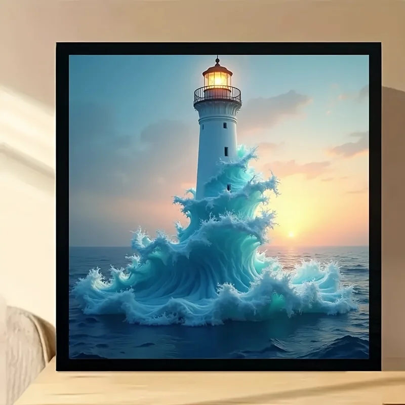 500/1024PCS Paper Jigsaw Puzzles Waves Sweep Across The Lighthouse Puzzle Modern Home Decor Gift Educational Toys
500/1024PCS Paper Jigsaw Puzzles Waves Sweep Across The Lighthouse Puzzle Modern Home Decor Gift Educational Toys