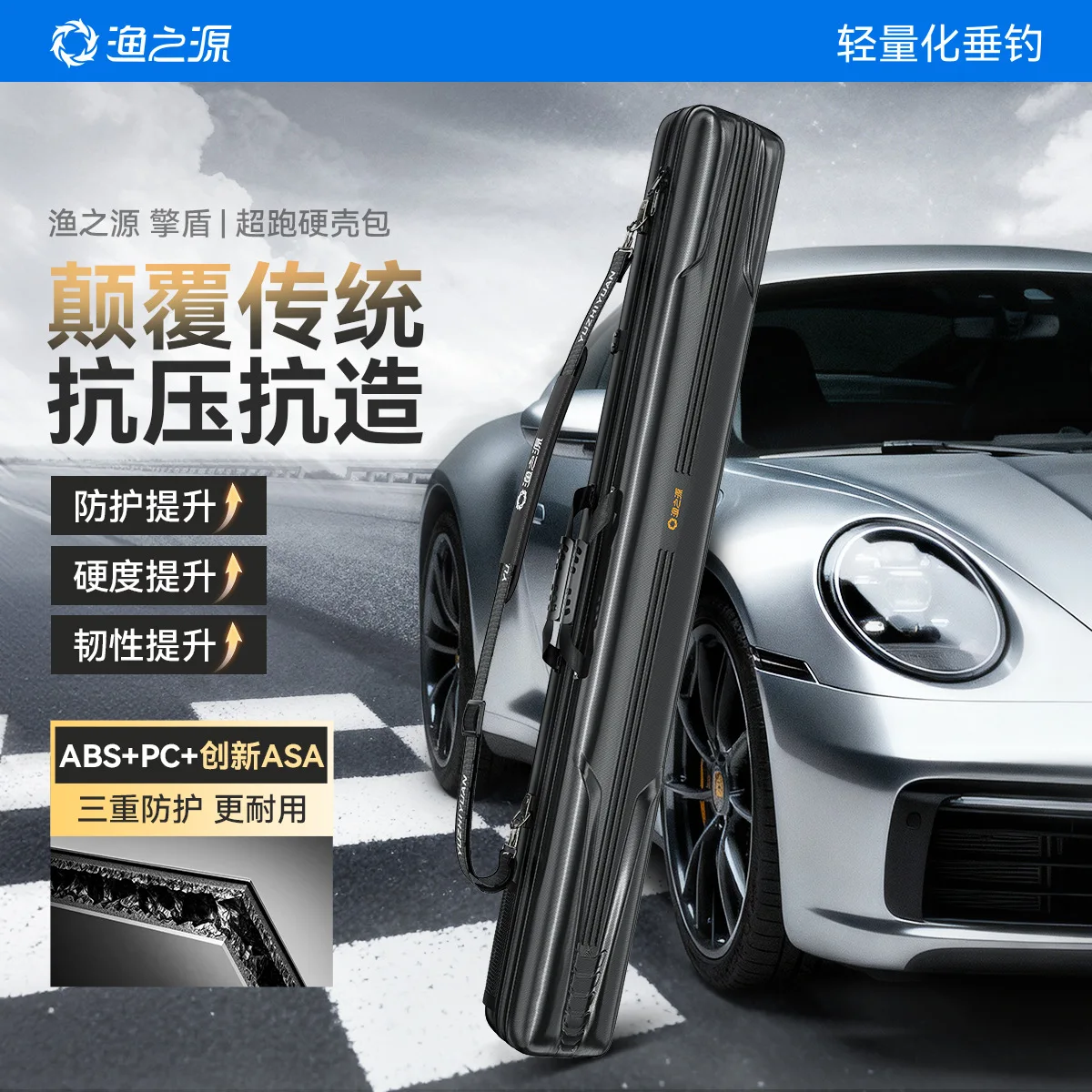 Fishing Rod Bag Shockproof Hard Shell ABS+PC Protective Storage Fishing Case 7 Layer Gear Tackle Carry with Fish Umbrella Pocket
Fishing Rod Bag Shockproof Hard Shell ABS+PC Protective Storage Fishing Case 7 Layer Gear Tackle Carry with Fish Umbrella Pocket