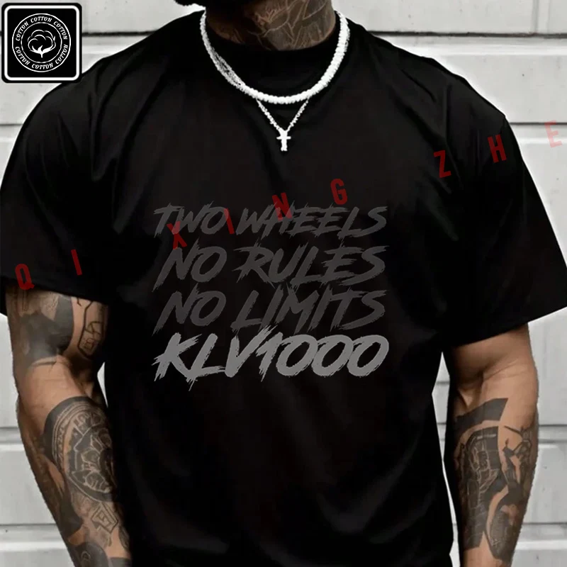 CAMISETA KLV1000 Motorcycle Men's And Women's T-shirt Summer Cotton Short Sleeved Casual Basic TShirt Tops
CAMISETA KLV1000 Motorcycle Men's And Women's T-shirt Summer Cotton Short Sleeved Casual Basic TShirt Tops