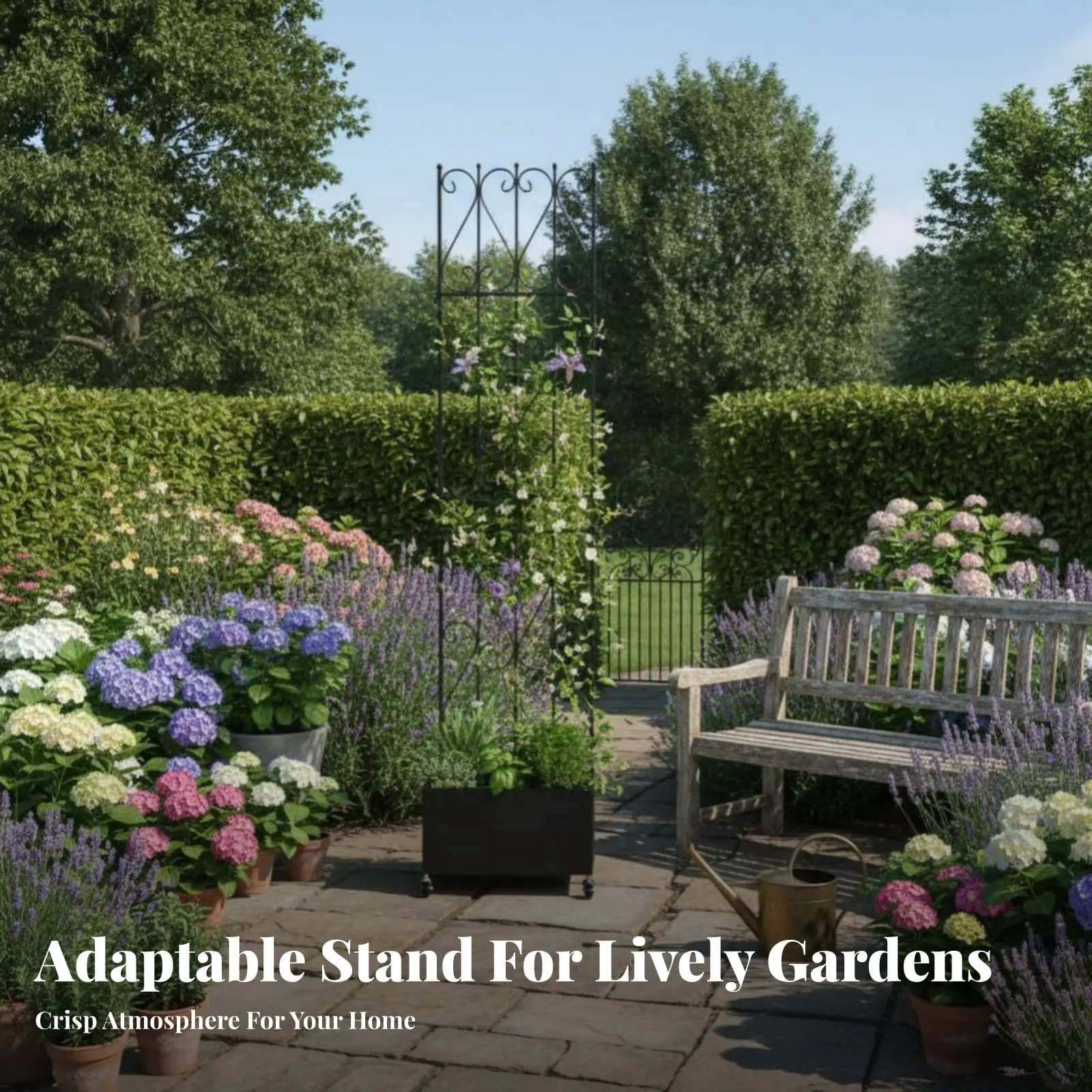 Trellis with Pot Holder and pinwheel lattice Pattern Climbing Frame complimentarystanding Design Detachable for Porch
Trellis with Pot Holder and pinwheel lattice Pattern Climbing Frame complimentarystanding Design Detachable for Porch