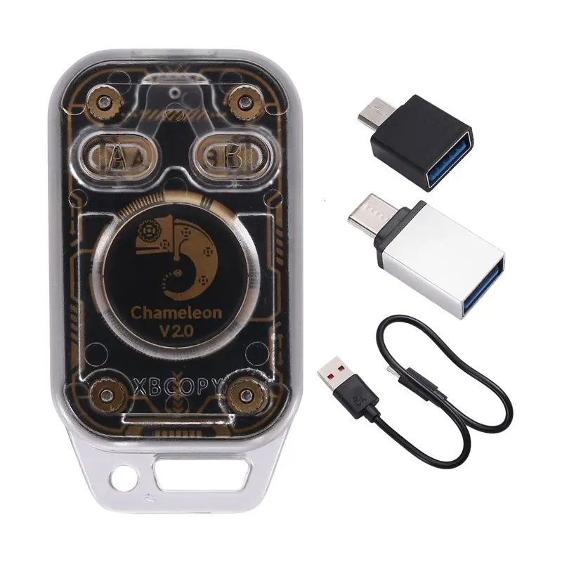 N82R Chameleon V2.0 RFID Считыватель смарт-чипов Эмулятор 125 кГц NFC Дубликатор Эмулятор смарт-карт Restart Декодирование карт 13,56 МГц
N82R Chameleon V2.0 RFID Считыватель смарт-чипов Эмулятор 125 кГц NFC Дубликатор Эмулятор смарт-карт Restart Декодирование карт 13,56 МГц