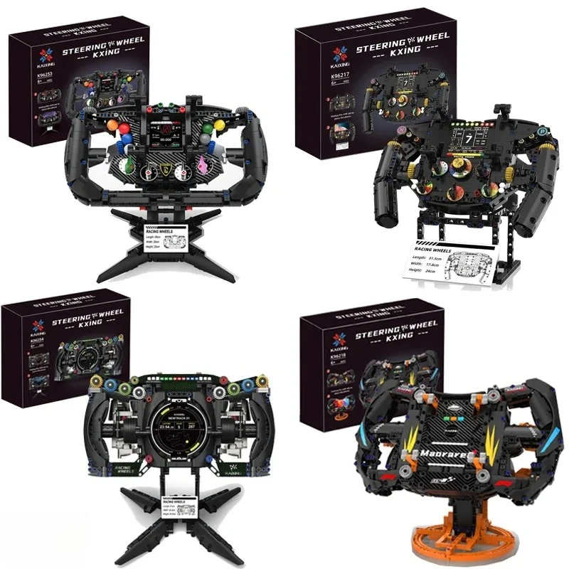 4 Types Technical Racing Simulation Steering Wheel Building Blocks Steering Wheel Model Toys Can Place Mobile Phone Gift
4 Types Technical Racing Simulation Steering Wheel Building Blocks Steering Wheel Model Toys Can Place Mobile Phone Gift