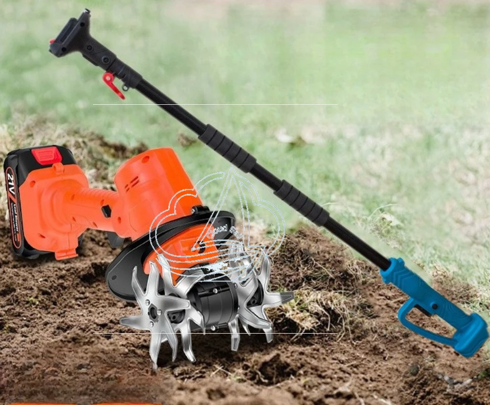 Беспроводная ручная электрическая садовая культиватор — для прополки, поворота почвы и садоводства бонсай
Беспроводная ручная электрическая садовая культиватор — для прополки, поворота почвы и садоводства бонсай