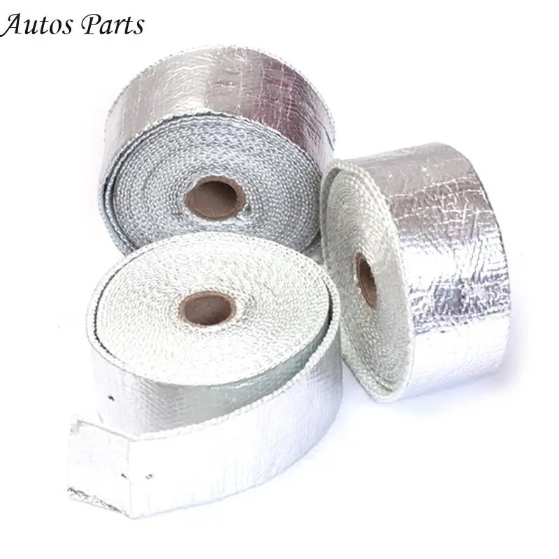 57BA 2"x16ft Exhaust Heat Wrap Roll Fiberglass for Motorcycle Manifold Header Pipe Heat Wrap Tape Black
57BA 2"x16ft Exhaust Heat Wrap Roll Fiberglass for Motorcycle Manifold Header Pipe Heat Wrap Tape Black