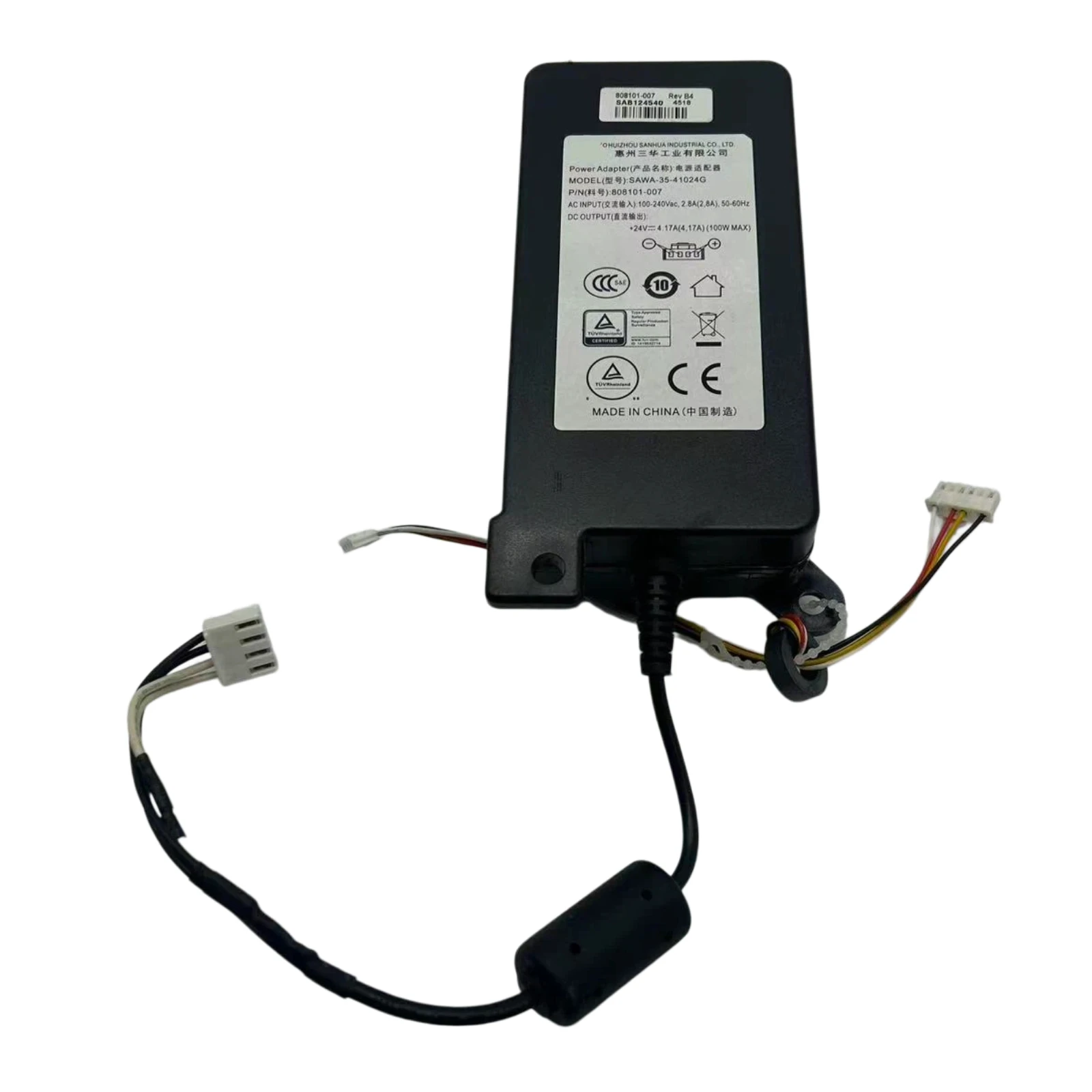 Printer Parts Power adapter SAWA-35-41024G fits for Zebra ZT230 ZT 230
Printer Parts Power adapter SAWA-35-41024G fits for Zebra ZT230 ZT 230