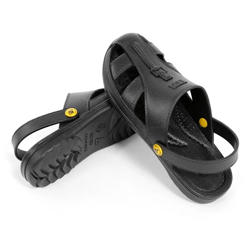 Anti-static Work Safety SPU Shoes Leather Sandals Slipper Non-slip Breathable Electronic Workshop Men Women
Anti-static Work Safety SPU Shoes Leather Sandals Slipper Non-slip Breathable Electronic Workshop Men Women
