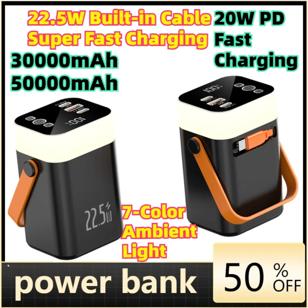 For iPhone Laptop Samsung Xiaomi Power Bank PD 20W Fast Charging Portable Large Battery Capacity Power Station
For iPhone Laptop Samsung Xiaomi Power Bank PD 20W Fast Charging Portable Large Battery Capacity Power Station