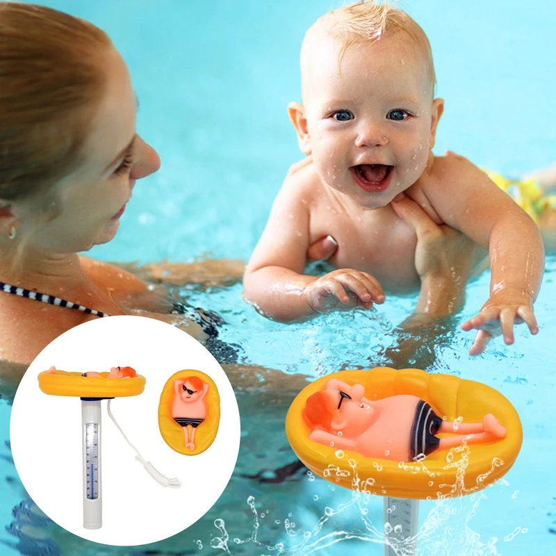 Portable ABS Plastic Swimming Pool Floating Thermometer Bathtub SPA Hot Tub Fish Ponds Water Temperature Measuring Meter
Portable ABS Plastic Swimming Pool Floating Thermometer Bathtub SPA Hot Tub Fish Ponds Water Temperature Measuring Meter