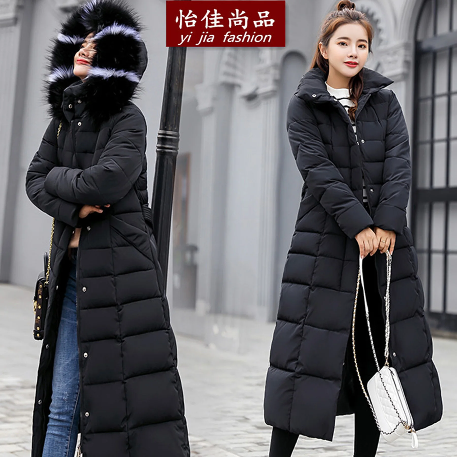 Winter women's jacket Warm and stylish comfortable bow strap imitation fox fur collar long parka Office casual women's thick coa
Winter women's jacket Warm and stylish comfortable bow strap imitation fox fur collar long parka Office casual women's thick coa