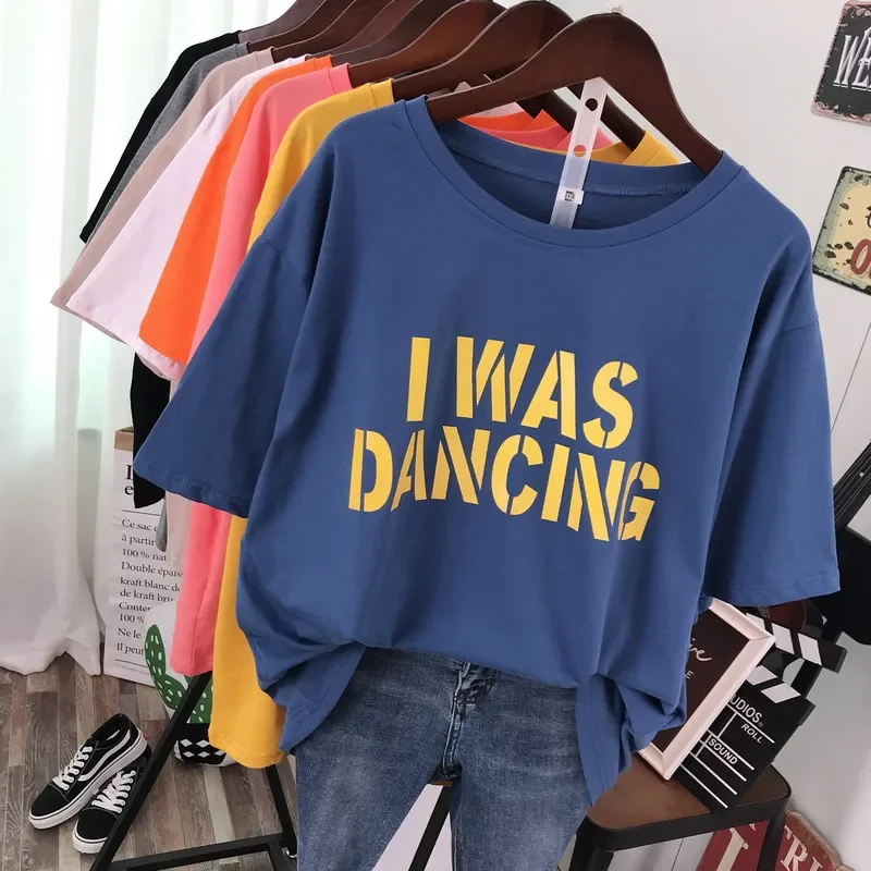 EBAIHUI 100% Cotton M-6XL T Shirt Letter Print Tshirt Short Sleeve Women's Top Summer Harajuku Couple O Neck Oversized T Shirts
EBAIHUI 100% Cotton M-6XL T Shirt Letter Print Tshirt Short Sleeve Women's Top Summer Harajuku Couple O Neck Oversized T Shirts