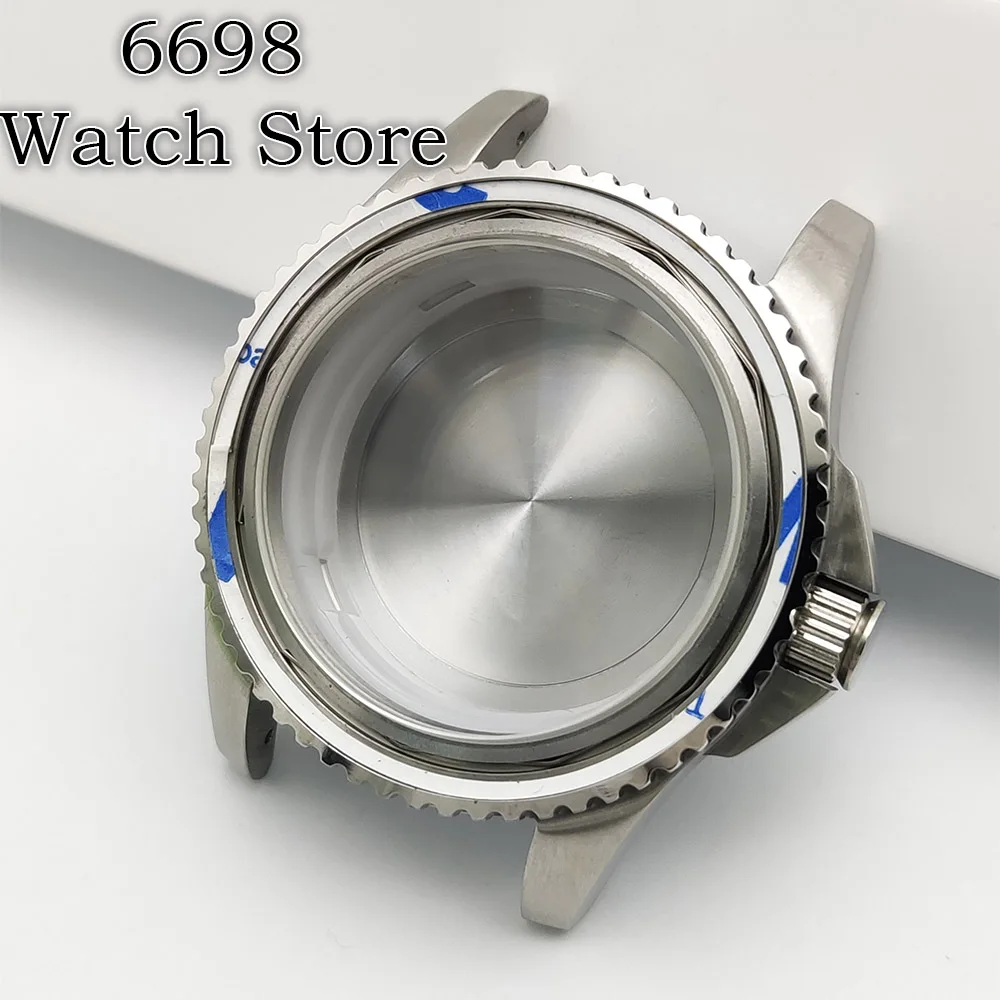 41MM Aseptic Case NH35 Dial Rotating Crown Sapphire Glass Water Resistant Stainless Steel Case Suitable for NH35/NH36 Calibers
41MM Aseptic Case NH35 Dial Rotating Crown Sapphire Glass Water Resistant Stainless Steel Case Suitable for NH35/NH36 Calibers