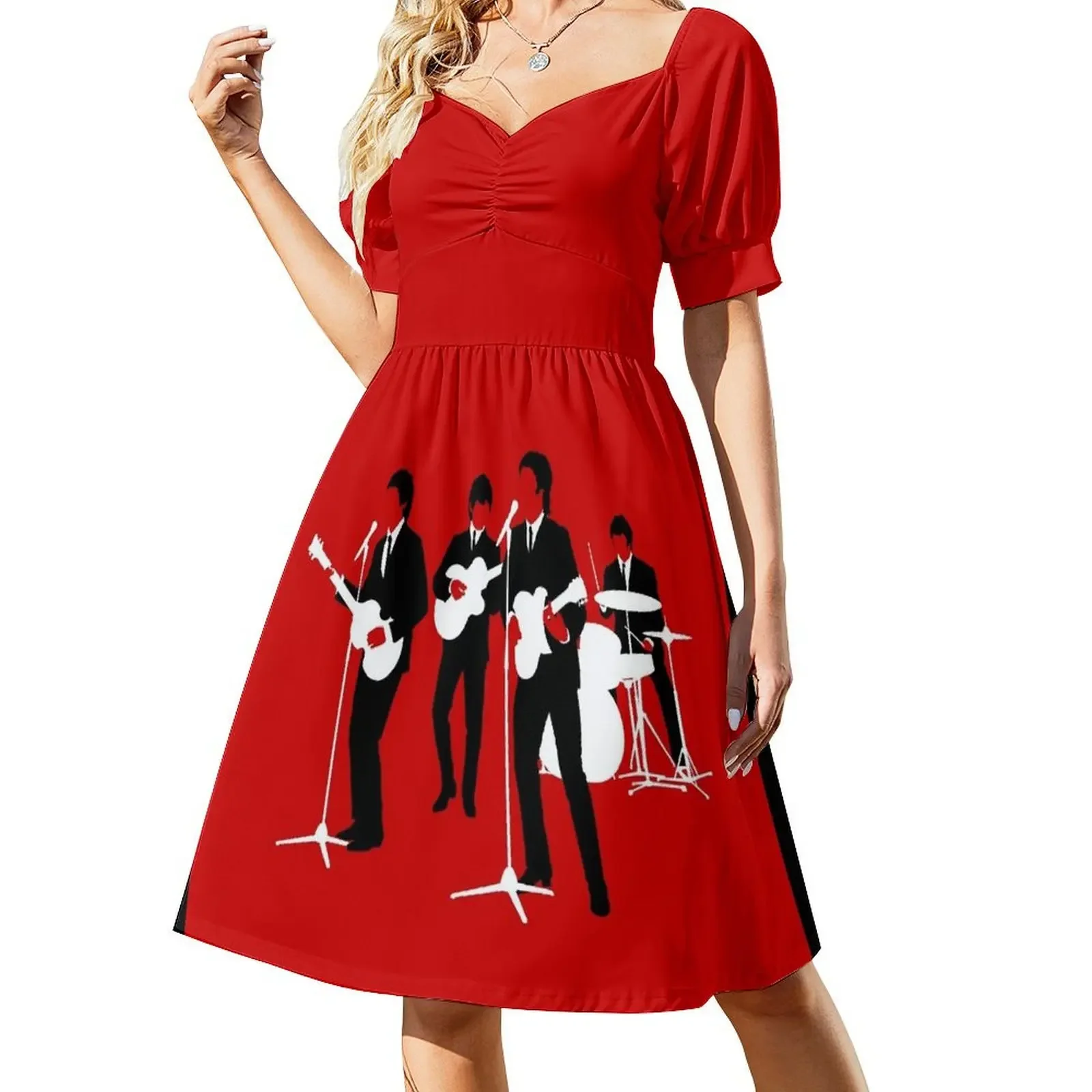 Fab Four faceless minimalist art Short-Sleeved Dress dress women summer 2025 Womens dresses Dress
Fab Four faceless minimalist art Short-Sleeved Dress dress women summer 2025 Womens dresses Dress