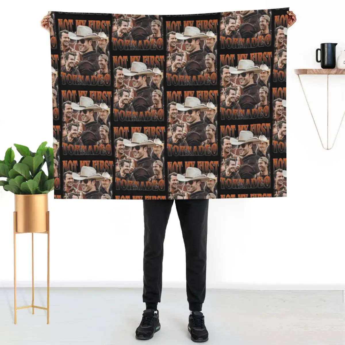 Retro Not My First Tornadeo Glen Powell Throw Blanket Cozy Home Blanket Gift for Christmas Holiday
Retro Not My First Tornadeo Glen Powell Throw Blanket Cozy Home Blanket Gift for Christmas Holiday