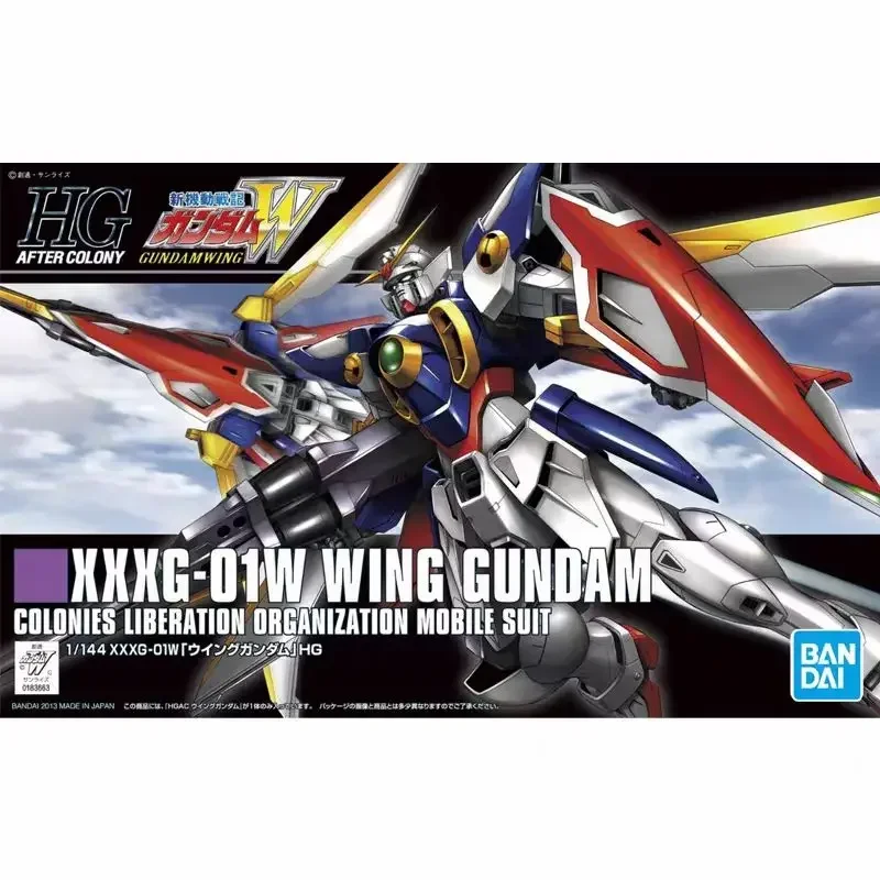 Original Genuine Bandai 1/144 XXXG-01W Toy Action Figure Gift Anime Model WING GUNDAM In Stock
Original Genuine Bandai 1/144 XXXG-01W Toy Action Figure Gift Anime Model WING GUNDAM In Stock