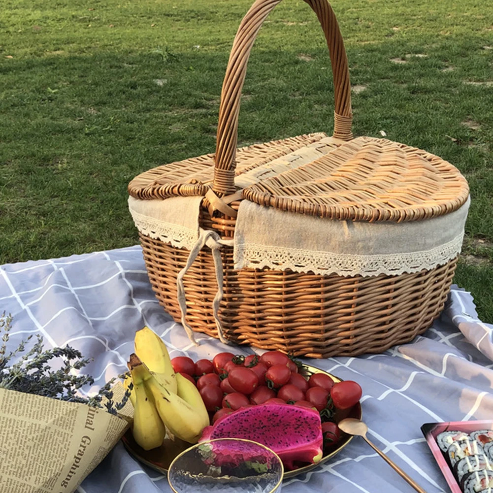 Hand-woven Wedding Flower Basket With Handle Wicker Sundries Basket Wedding Flower Girls Basket for Home Picnic Storage Basket
Hand-woven Wedding Flower Basket With Handle Wicker Sundries Basket Wedding Flower Girls Basket for Home Picnic Storage Basket
