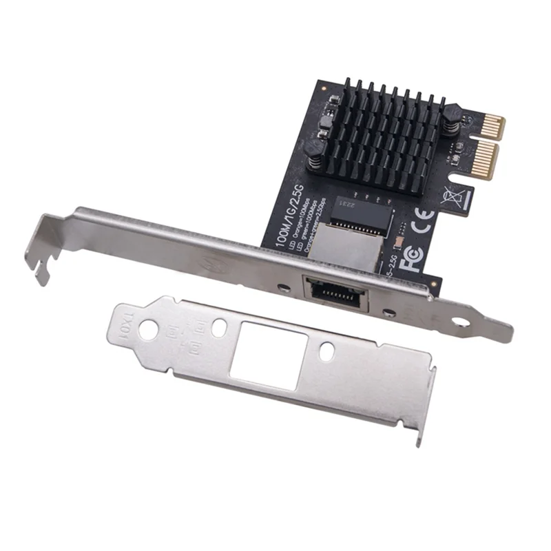Сетевой адаптер RJ45 100/1000M/2.5G RJ45 Чипсет RTL8125BG Сетевая карта PCIe PCI Express
Сетевой адаптер RJ45 100/1000M/2.5G RJ45 Чипсет RTL8125BG Сетевая карта PCIe PCI Express