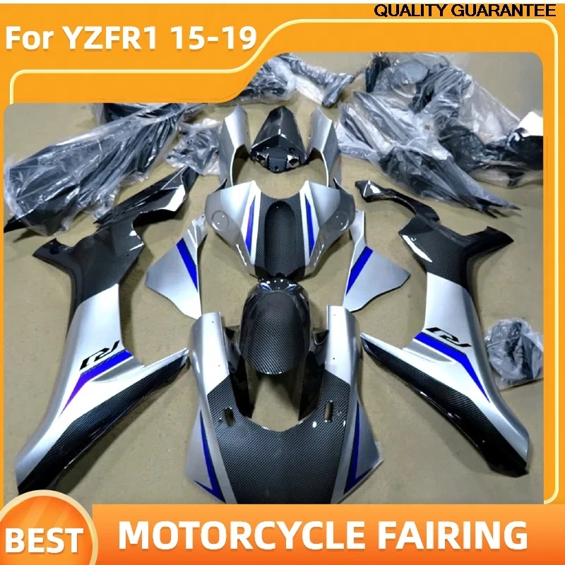 Carbon Fibre Painted Fairing Kit For YAMAHA 2015 2016 2017 2018 2019 YZF R1 Motorcycle Fairings YZFR1 ABS Plastic 
Carbon Fibre Painted Fairing Kit For YAMAHA 2015 2016 2017 2018 2019 YZF R1 Motorcycle Fairings YZFR1 ABS Plastic
