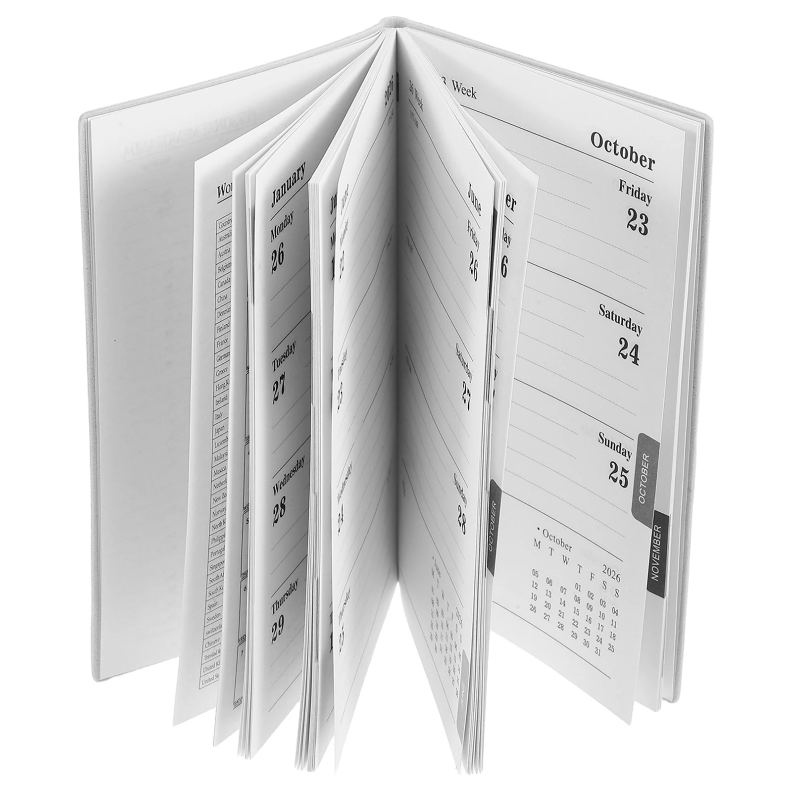 Mini Schedule Planner Daily Schedule Planner Notebook A6 Size Portable Monthly Weekly Planning Personal Office Pocket
Mini Schedule Planner Daily Schedule Planner Notebook A6 Size Portable Monthly Weekly Planning Personal Office Pocket