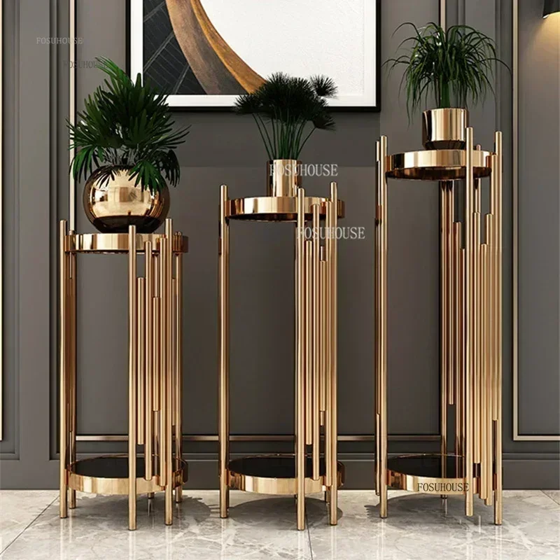 Nordic Stainless Steel Villa Plant Shelves Indoor Living Room Floor Stand Decoration U Light Luxury Hotel Bedroom Flower Rack
Nordic Stainless Steel Villa Plant Shelves Indoor Living Room Floor Stand Decoration U Light Luxury Hotel Bedroom Flower Rack