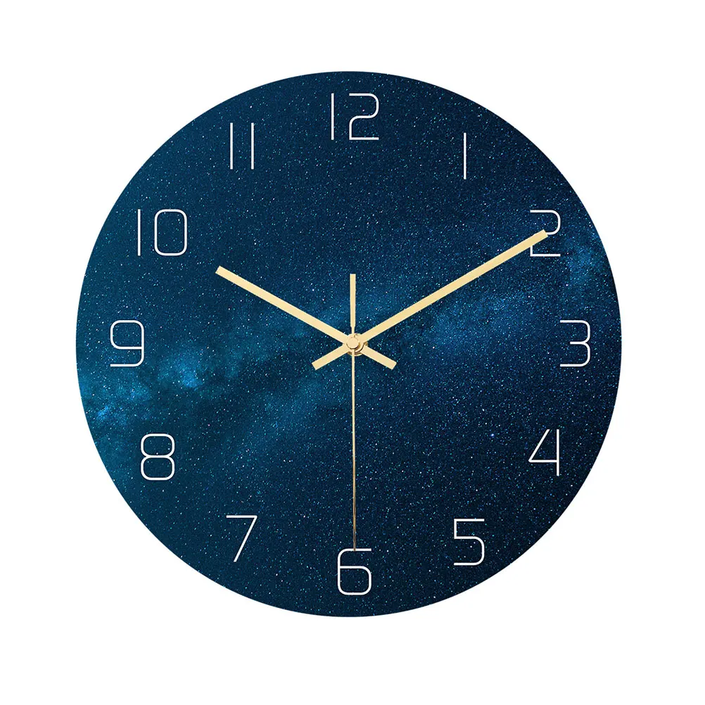 Nebula Wall Clock Silent Acrylic Creative Design Household Round Sky Pattern Decor
Nebula Wall Clock Silent Acrylic Creative Design Household Round Sky Pattern Decor
