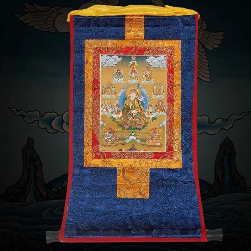 1pc Buddhism Blessed Golden Scroll Tibetan Thangka Rinpoche Padmasambhava Guru
1pc Buddhism Blessed Golden Scroll Tibetan Thangka Rinpoche Padmasambhava Guru