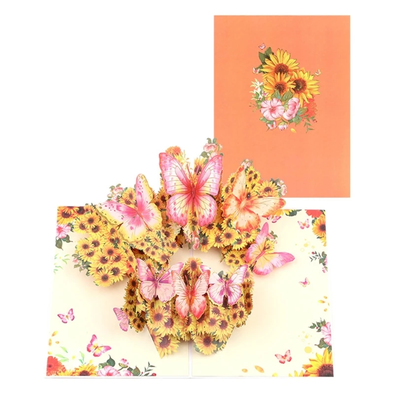 Colorful Butterfly Flower Cards Unique Popup Birthday Greeting Cards Special Gift for Friend and Family Craft Supplies
Colorful Butterfly Flower Cards Unique Popup Birthday Greeting Cards Special Gift for Friend and Family Craft Supplies