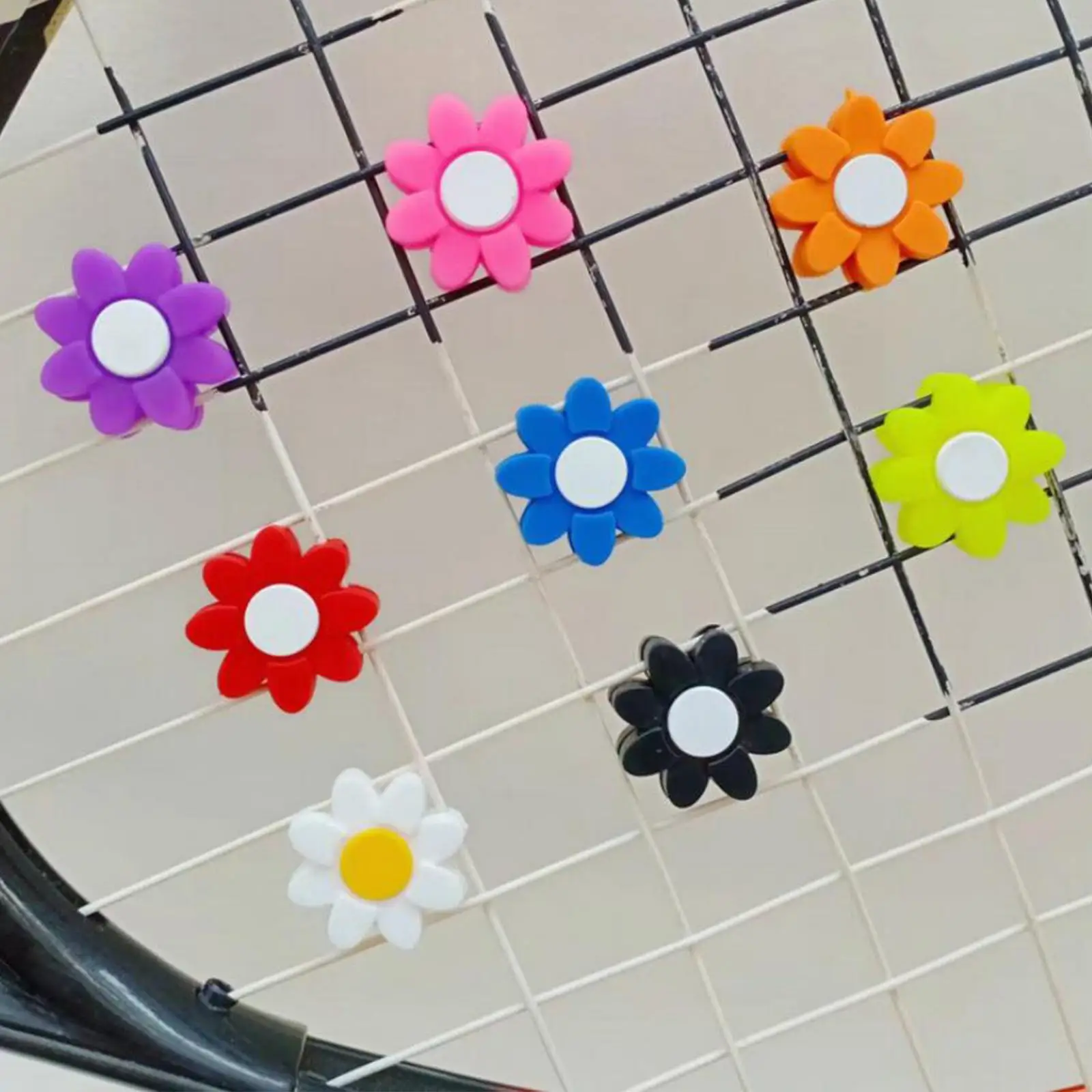 Tennis Racket Vibration Dampener - Floral Design - Racket Strings Dampener -
Tennis Racket Vibration Dampener - Floral Design - Racket Strings Dampener -