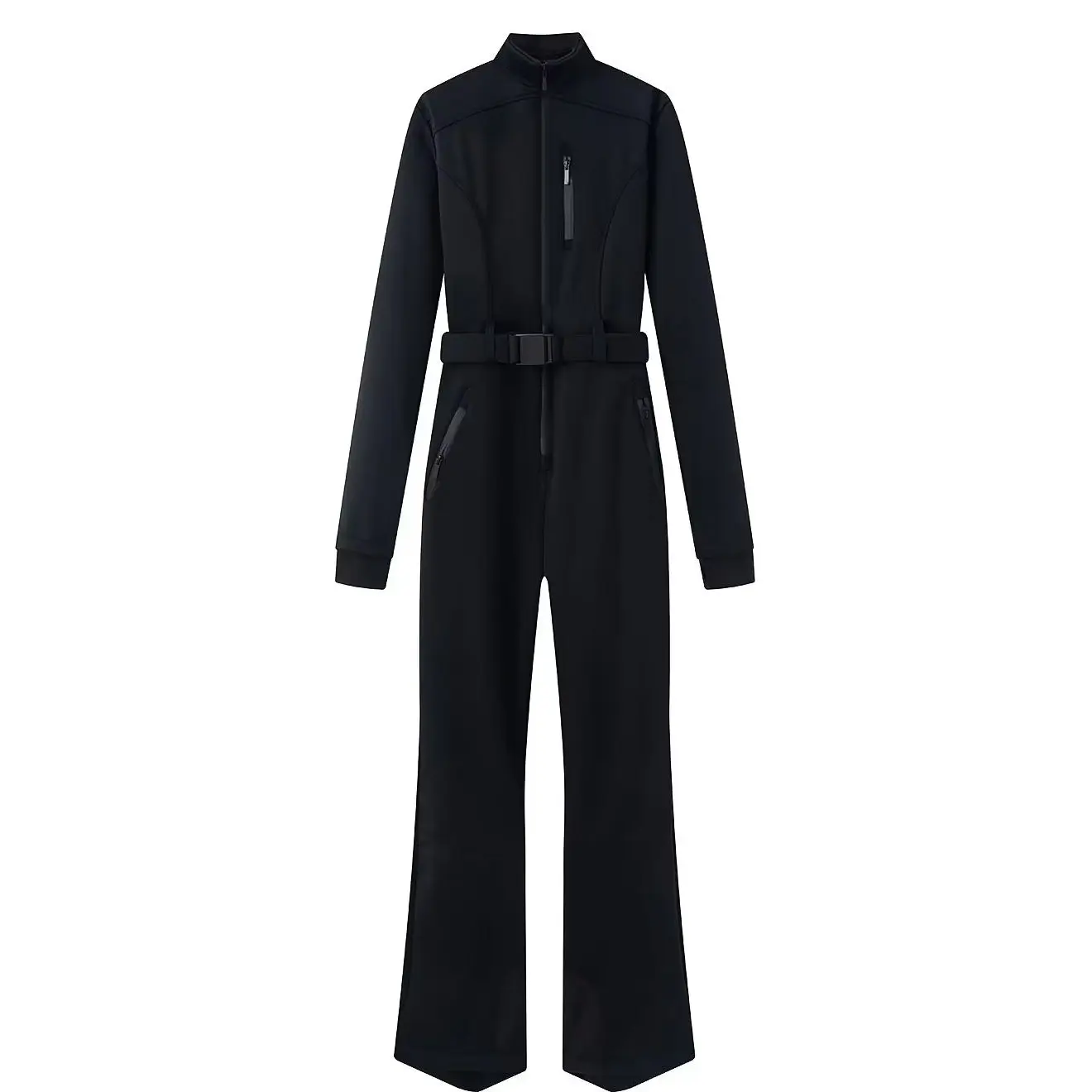 2026 Women's Elegant Skateboard One-piece Solid Black Thick Fleece Bodysuit Lady Elastic Warm Windproof Snow Skiing Jumpsuits
2026 Women's Elegant Skateboard One-piece Solid Black Thick Fleece Bodysuit Lady Elastic Warm Windproof Snow Skiing Jumpsuits