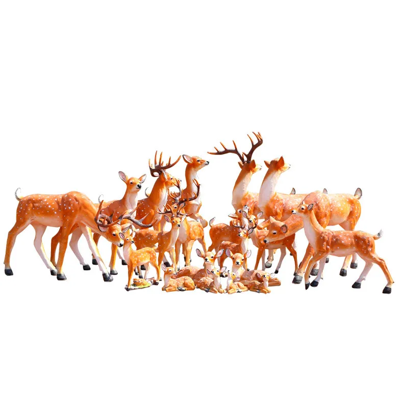 Simulation large sika deer ornament outdoor fiberglass animal sculpture garden landscape park green space real estate decoration
Simulation large sika deer ornament outdoor fiberglass animal sculpture garden landscape park green space real estate decoration
