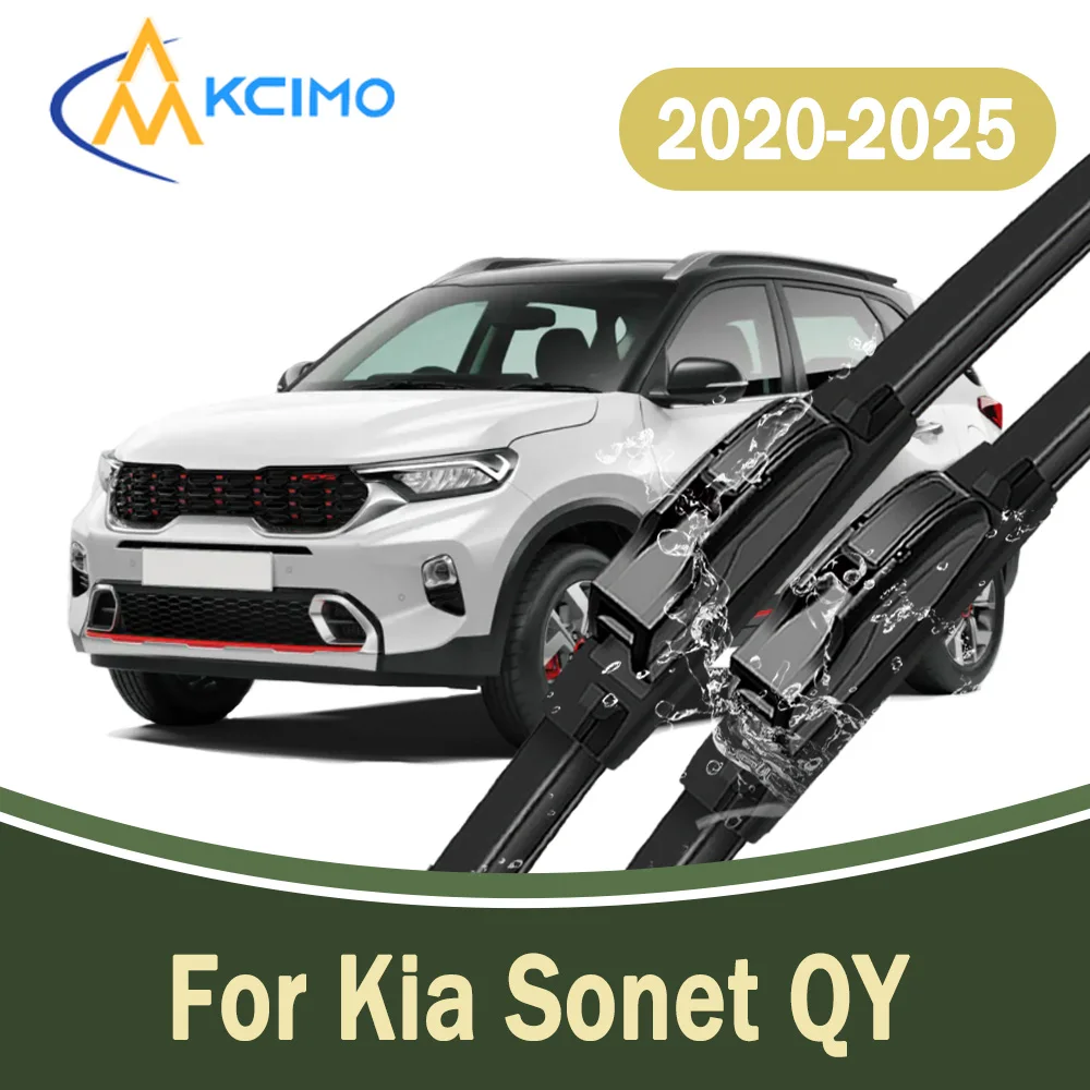 All-Weather Front Windscreen Wiper Blades For Kia Sonet QY 2020-2025 Silent Long Lifespan Car Windshield Replacement Parts 2Pcs
All-Weather Front Windscreen Wiper Blades For Kia Sonet QY 2020-2025 Silent Long Lifespan Car Windshield Replacement Parts 2Pcs
