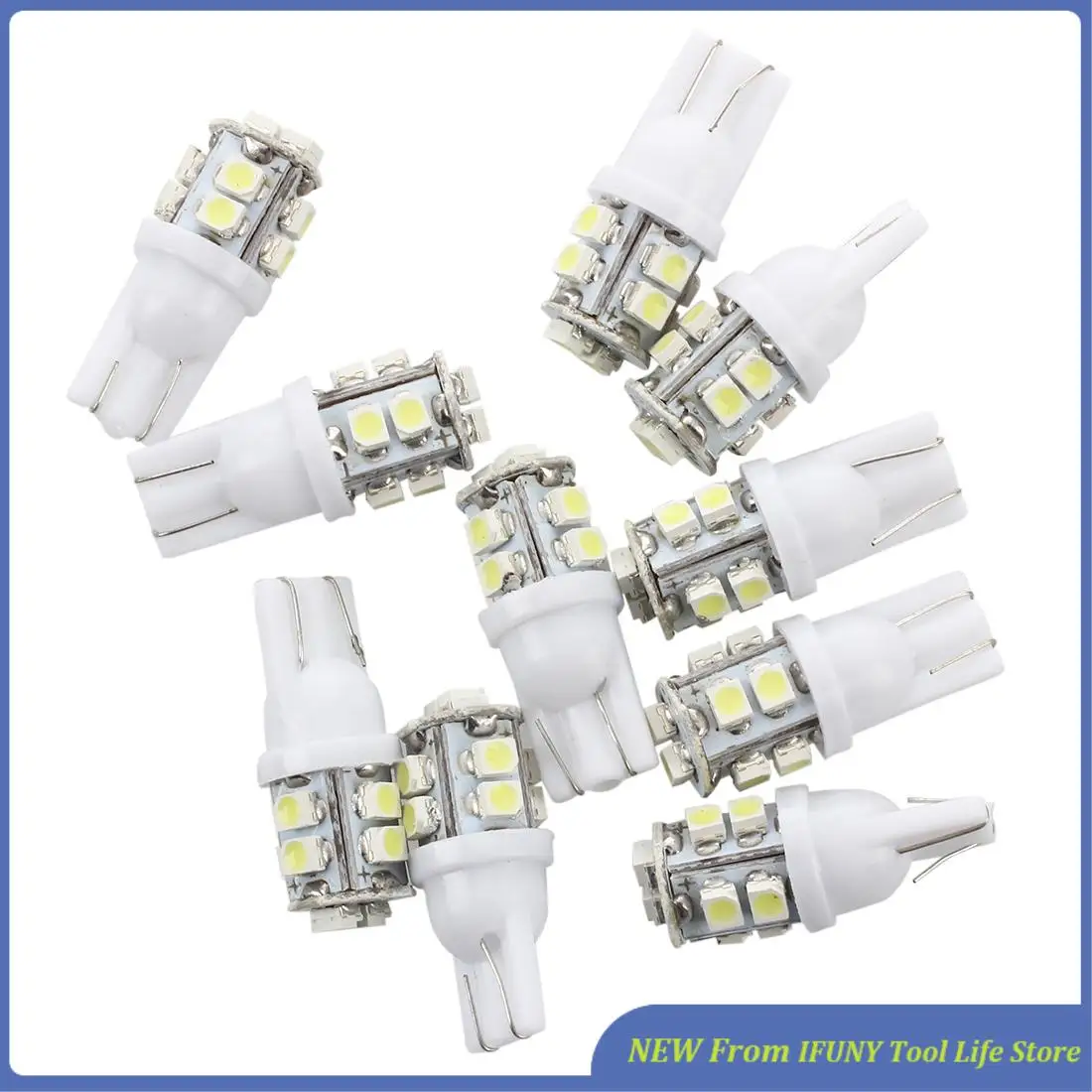 10 X T10 168 194 W5W Car White High Power SMD 10 LED Wedge Light Bulb Lamp 12V New
10 X T10 168 194 W5W Car White High Power SMD 10 LED Wedge Light Bulb Lamp 12V New